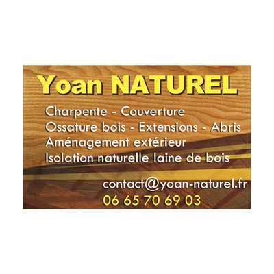 yoan naturel charpentier 65