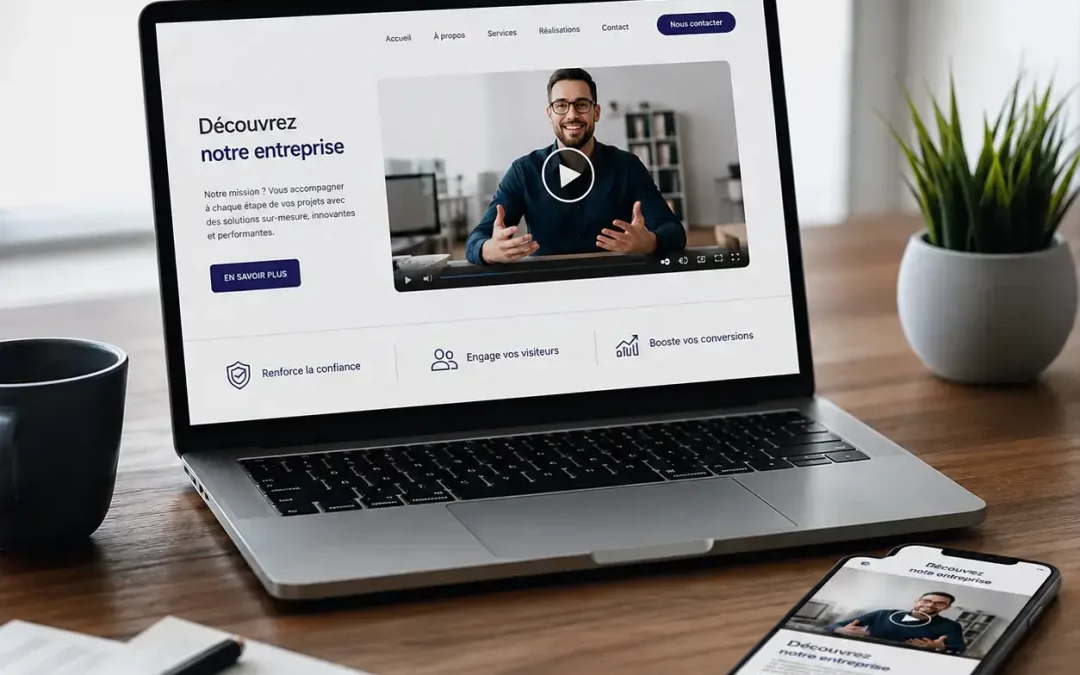 Pourquoi intégrer une vidéo de présentation sur votre site web ?