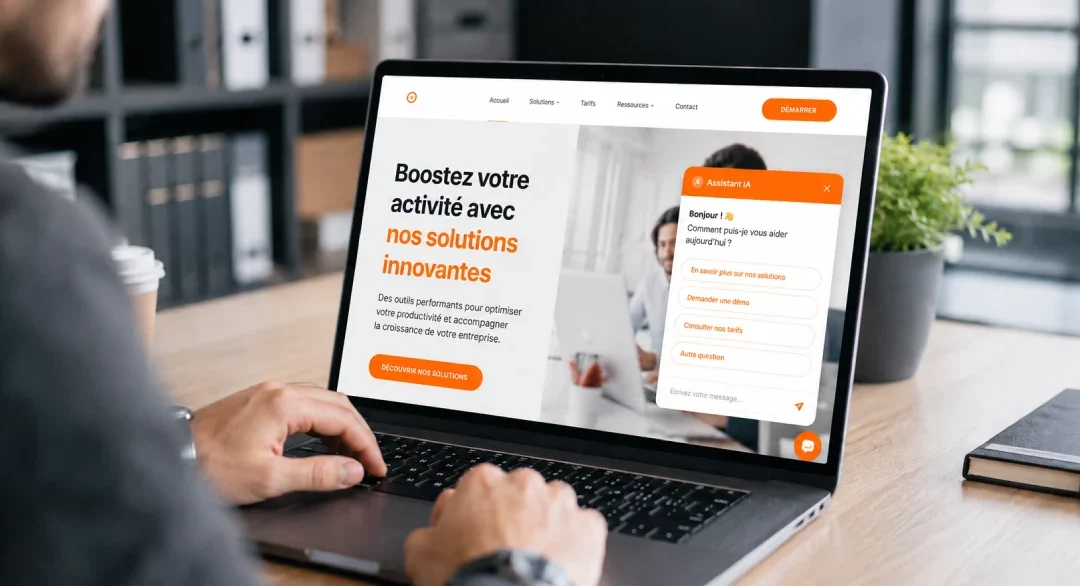 Chatbot IA : boostez les performances de votre site web