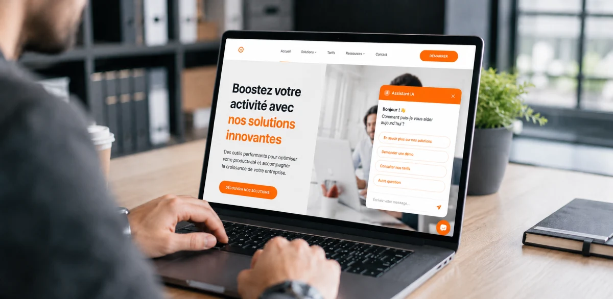 Chatbot IA boostez les performances de votre site web